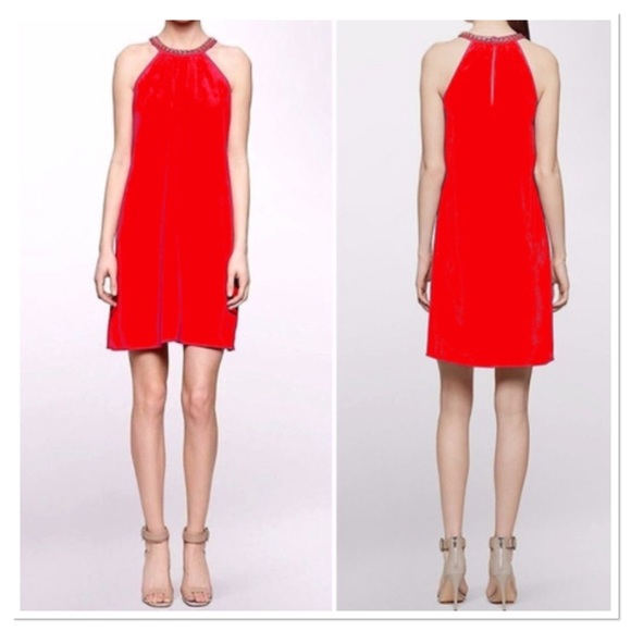 Calvin Klein Dresses & Skirts - Calvin Klein Chain-Necklace Halter Dress shift 8